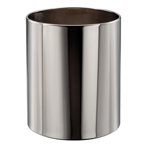 Cestino gettacarte Getsi - diametro 23 cm - H 28 cm - 12,5 L - inox brillante - Medial